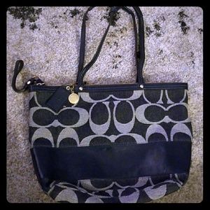 Authentic Signature Coach Tote